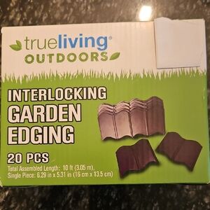 True Living Interlocking Garden Edging